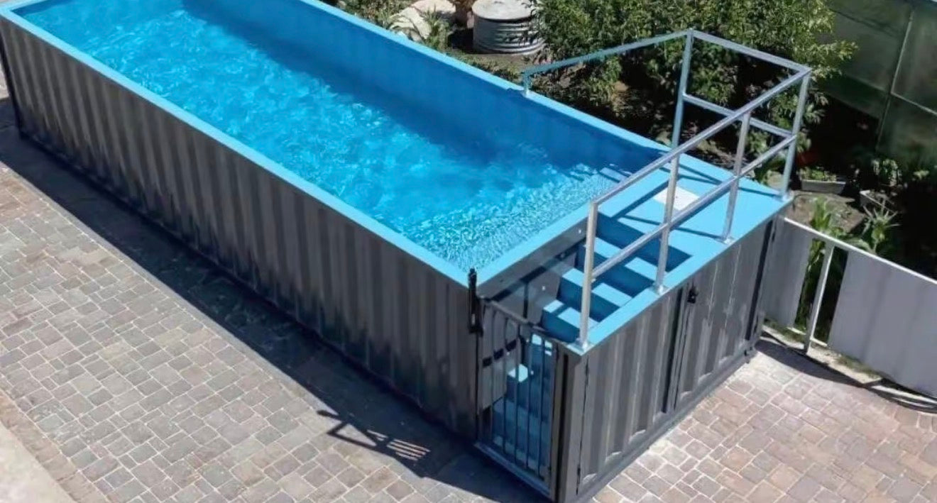 Container Swimming Pool – Supplied Or Supplied and Installed Australia (20ft)